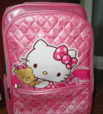 Školské tašky Hello Kitty na kolieskach – fotka 2