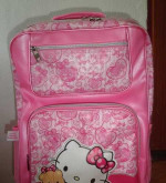 Školské tašky Hello Kitty na kolieskach – fotka 3
